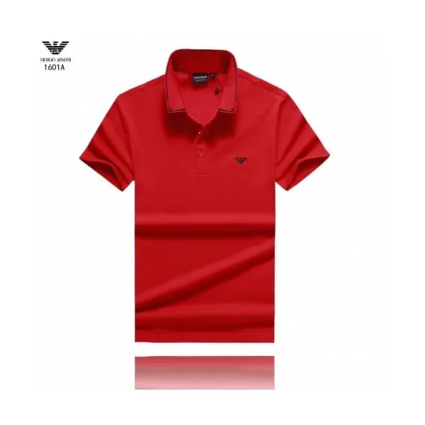 [알마니]Armani 2020 Mens Logo Silket Short Sleeved Ts… - 1