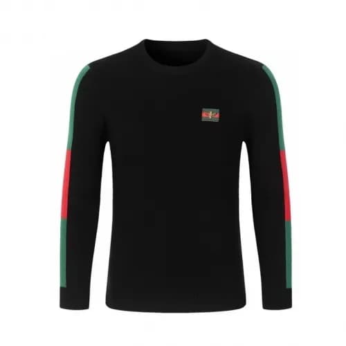 Gucci 2020 Mens Logo Crew-neck Wool Sweaters - 구찌 … - 1