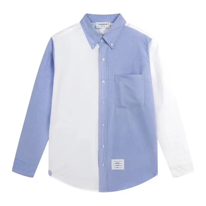 [톰브라운]Thom Browne 2022 Mens Strap Cotton Tshirts -… - 1
