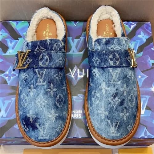 Louis Vuitton 2020 Men's Wool Slipper - 루이비통 2… - 1
