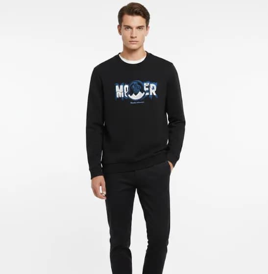 [몽클레어]Moncler 2026 Mens Logo Casual Cotton Tshirts… - 1
