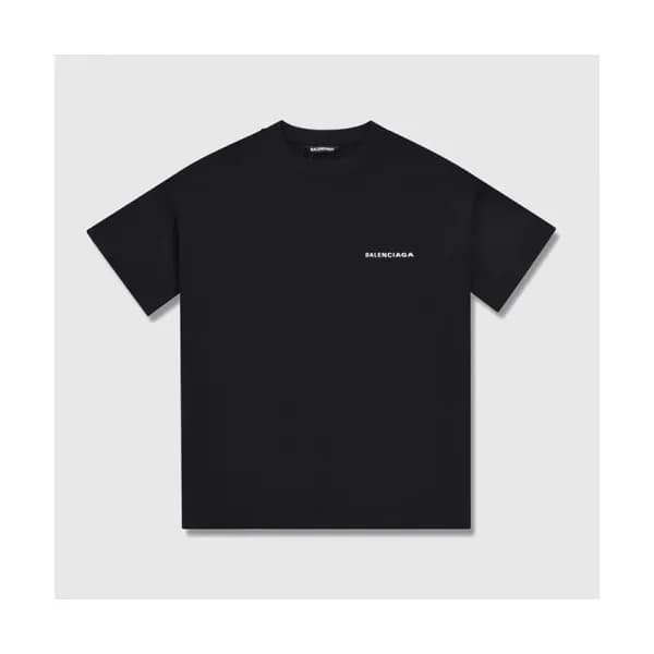 [발렌시아가]Balenciaga 2020 Mm/Wm Logo Cotton Short Sle… - 1