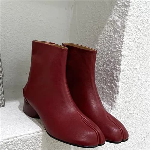 Maison Margiela 2021 Women's Leather Ankle Boo… - 1