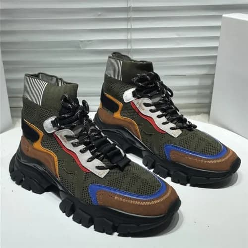 Moncler 2021 Men's Leather Sneakers - 몽클레어 202… - 1