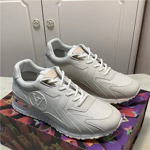 Louis Vuitton 2021 Men's Leather Sneakers - 루이… - 1