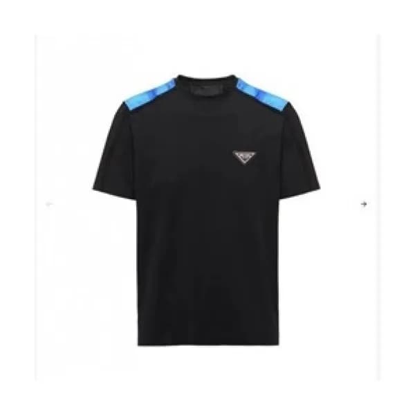 [프라다]Prada 2021 Mm/Wm Basic Logo Short Sleeved Tsh… - 1