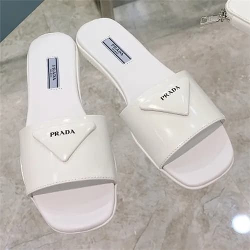 Prada 2021 Women's Leather Slipper,RAS0761 - 프… - 1