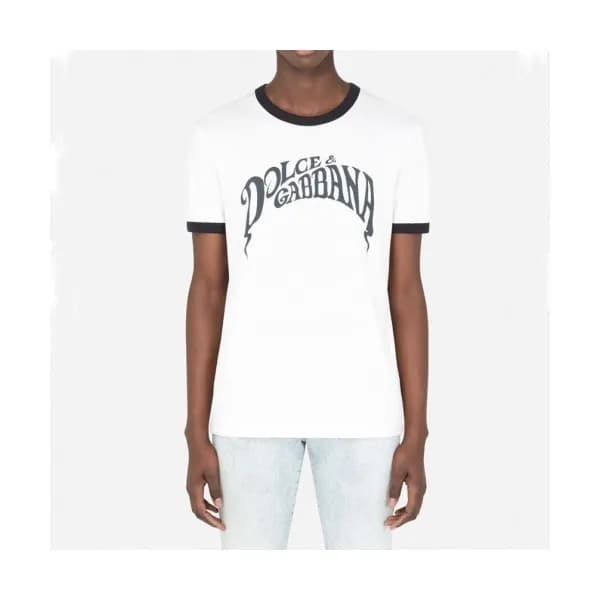 [기획상품]Dolce&Gabbana Mens Logo Silket Short Sleeve… - 1