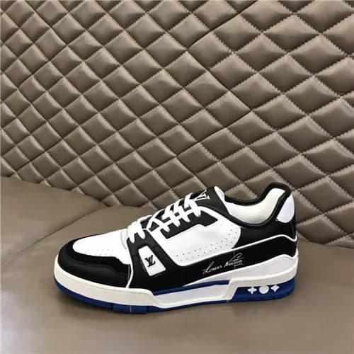 Louis Vuitton 2021 Men's Leather Sneakers,LOUS… - 1