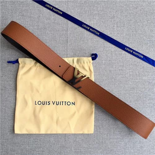 Louis Vuitton 2021 Men's Leather Belt,4.0cm,LO… - 1