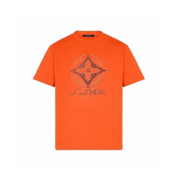 Louis vuitton Mm/Wm Logo Short Sleeved Tshirts Or… - 1