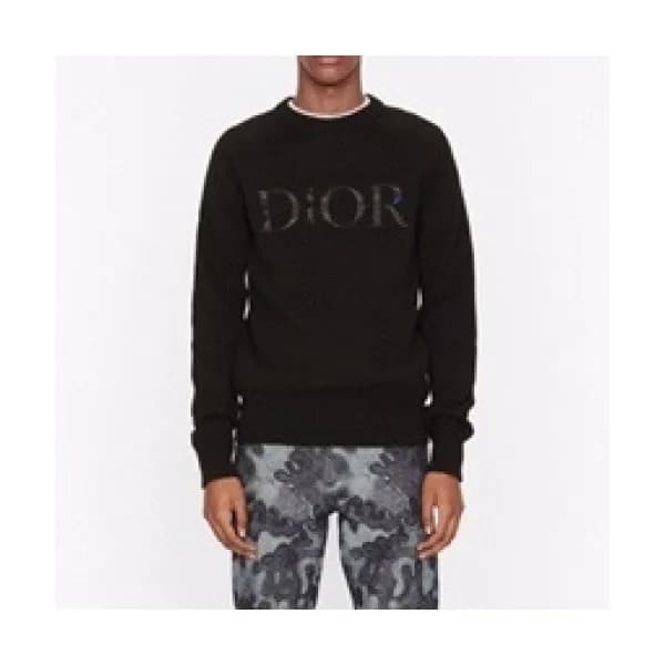 Dior Mens Logo Casual Cotton Tshirts Black - 디올 2… - 1