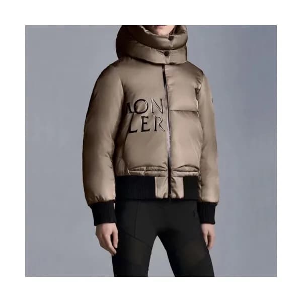 Moncler Womens Patch Logo Modern Duck Down Paddin… - 1