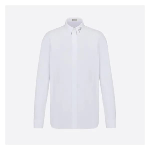 디올 남성 클래식 화이트 셔츠 - Mens White Tshirts - dio01867x - 1