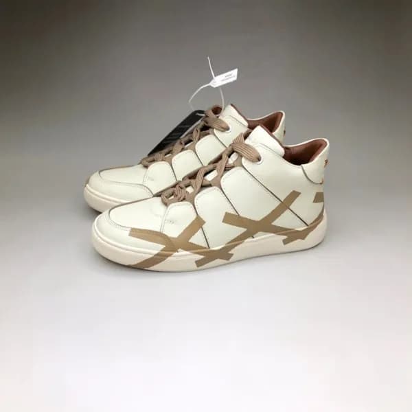 제냐 남성 화이트 하이탑 스니커즈 - Mens White Sneakers - zeg0393… - 1