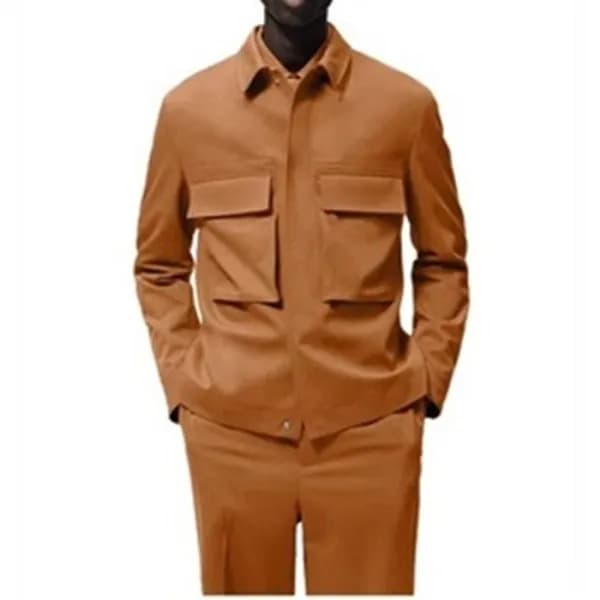 제냐 남성 모던 카멜 자켓 - Mens Camel Jackets - zeg0396x - 1