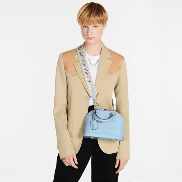 루이비통 여성 블루 알마BB - Louis vuitton Womens Blue AlmaBB… - 1