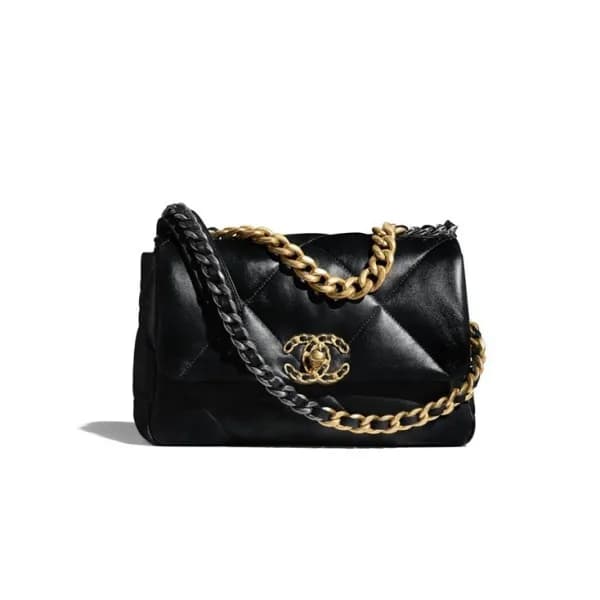샤넬 여성 블랙 19백 - Chanel Womens Black 19Bag - ch19x - 1