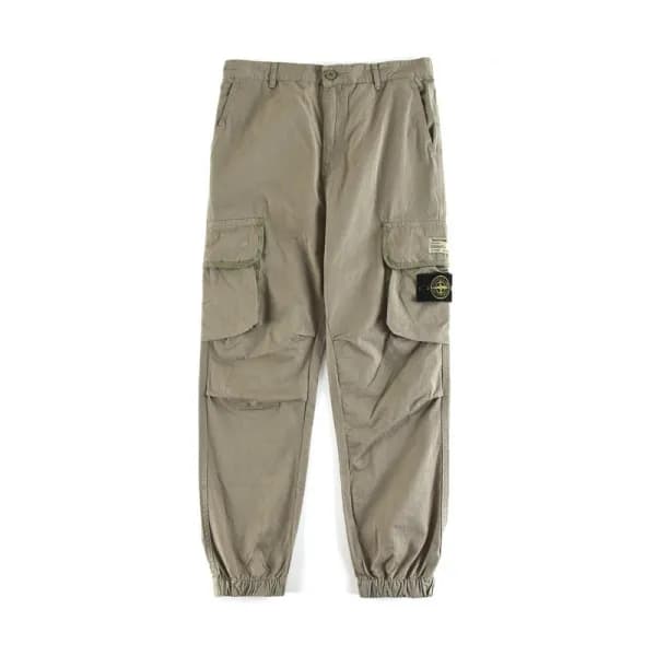 스톤아일랜드 남성 카키 팬츠 - Stone Island Mens Khaki Pants - … - 1