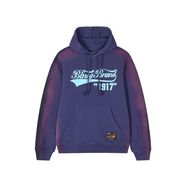 루이비통 남성 퍼플 후드티 - Louis vuitton Mens Purple Hoodie … - 1