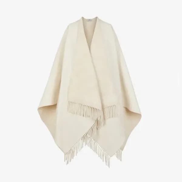 펜디 여성 화이트 판쵸 - Fendi Womens White Pancho - fe25x - 1