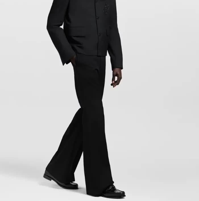 루이비통 남성 모던 블랙 로퍼 - Louis vuitton Mens Black Loafer… - 1