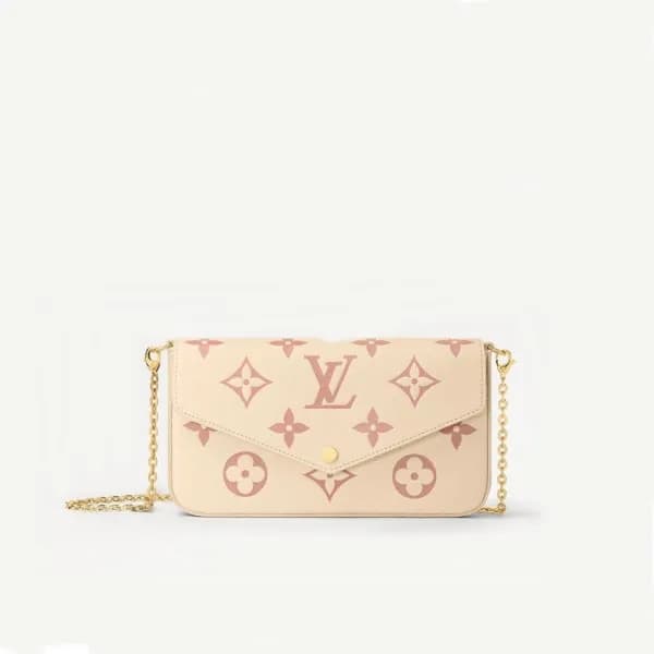 루이비통 여성 아이보리 포쉐트 펠리시 - Louis vuitton Womens Ivory … - 1