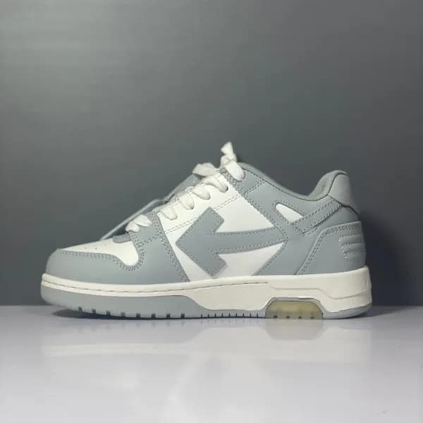 오프화이트 남/녀 시그니처 그레이 스니커즈 - Off-white Unisex Gray Sn… - 1