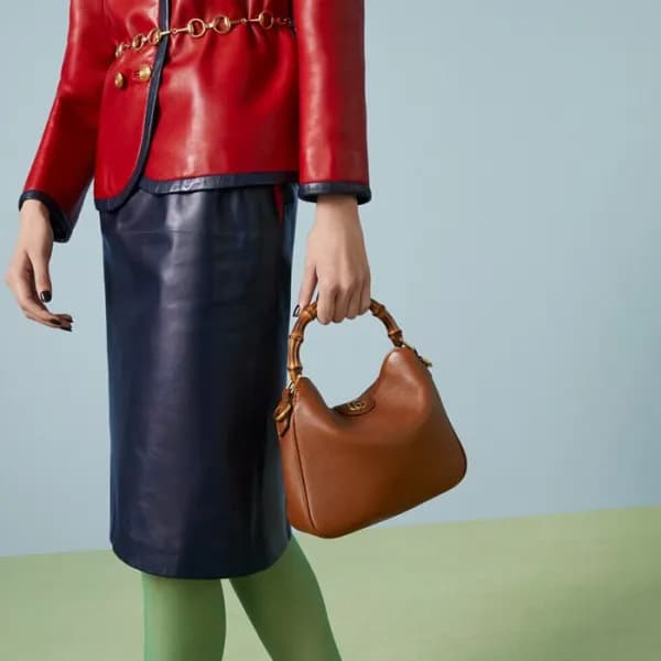 구찌 여성 카멜 디아나 토트백 - Gucci Womens Camel Diana Tote B… - 1