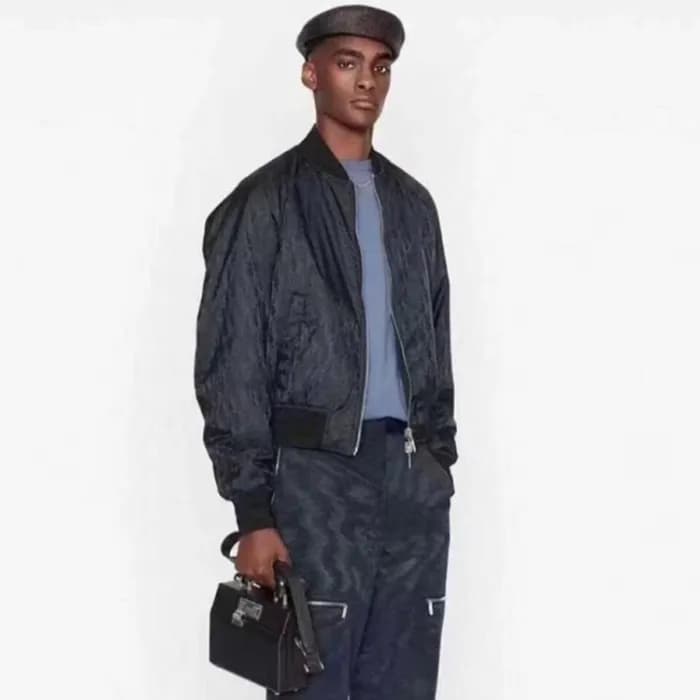 디올 남성 블랙 집업 자켓 - Dior Mens Black Zip-up Jackets - … - 1