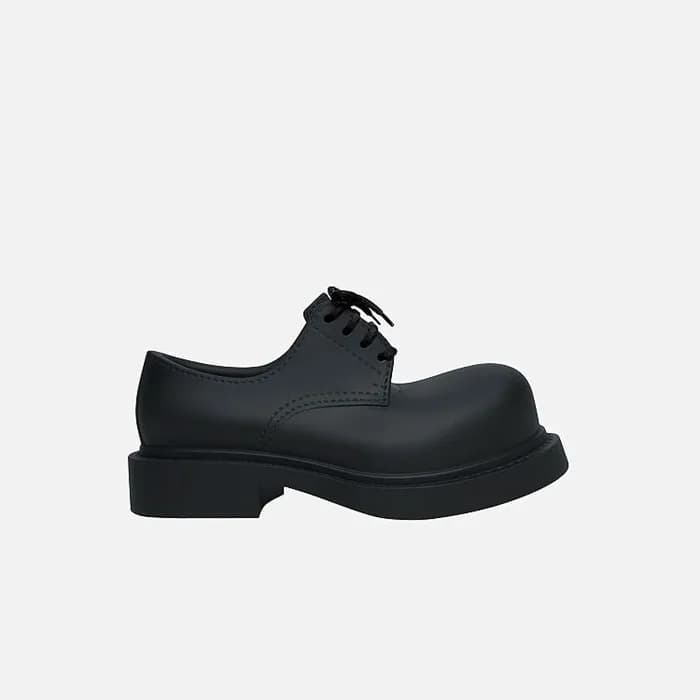 발렌시아가 남/녀 스테로이드 블랙 더비 슈즈 【매장-160만원대】 - Balenciaga … - 1