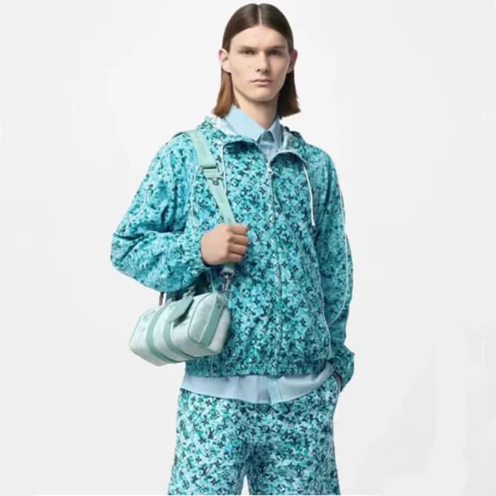 루이비통 남성 블루 집업 자켓 - Louis vuitton Mens Blue Zipup J… - 1