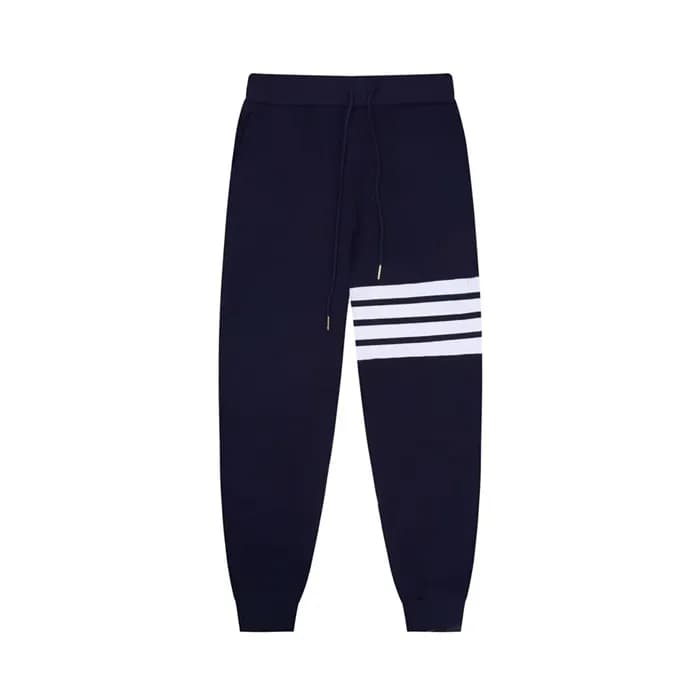 톰브라운 남성 캐쥬얼 네이비 팬츠 - Thom Browne Mens Navy Pants -… - 1