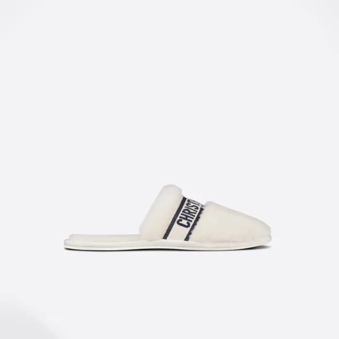 디올 여성 시어링 뮬 슬리퍼 KDB725ESK 【매장-130만원대】 - Dior Women… - 1