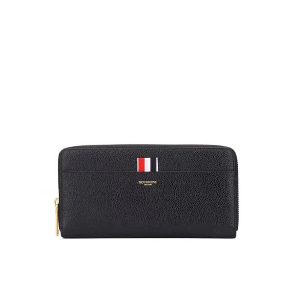 톰브라운 남성 블랙 장지갑 - Thom Browne Mens Black Long Walle… - 1