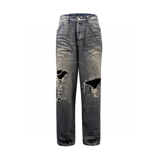 발렌시아가 남성 블루 청바지 - Balenciaga Mens Blue Jeans - ba8… - 1