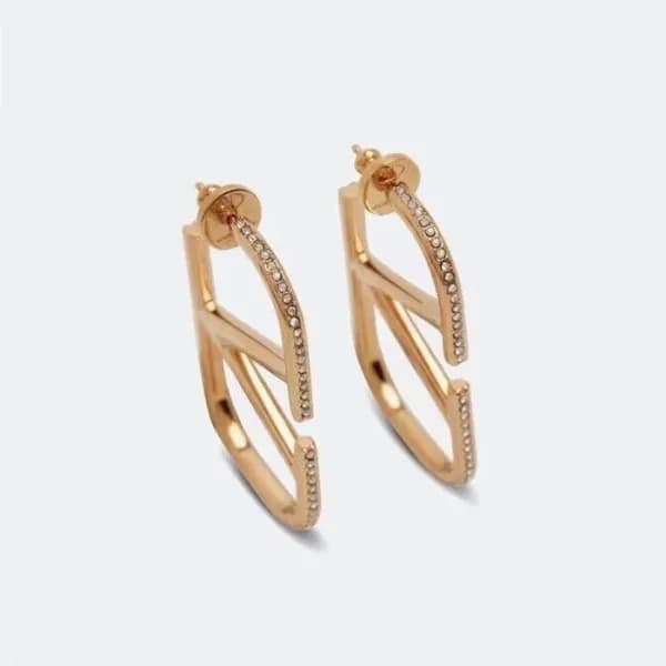 발렌티노 여성 골드 이어링 - Valentino Womens Gold Earring - a… - 1