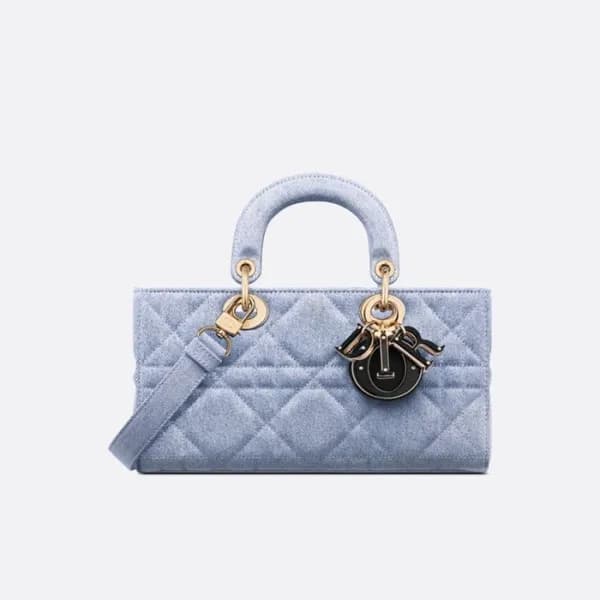 디올 여성 블루 디조이 백 - Dior Womens Blue D-Joy Bag - dib4… - 1
