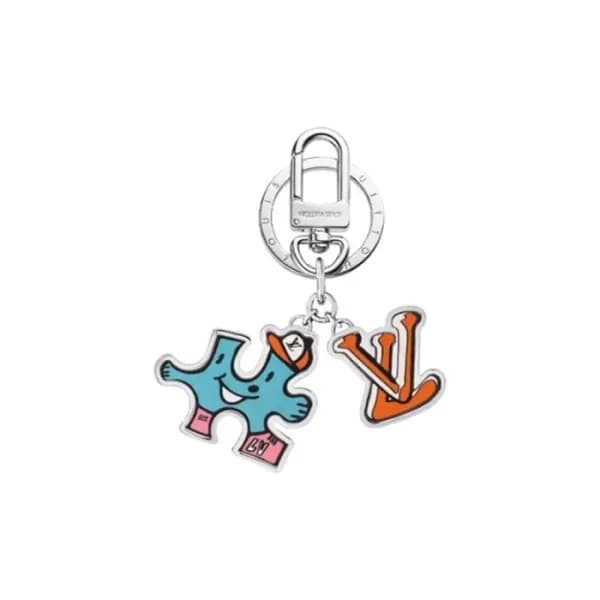 루이비통 여성 골드 키링 - Louis vuitton Womens Gold Key Ring… - 1