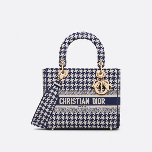 디올 여성 네이비 레이디 백 - Dior Womens Navy Lady Bag - dib6… - 1
