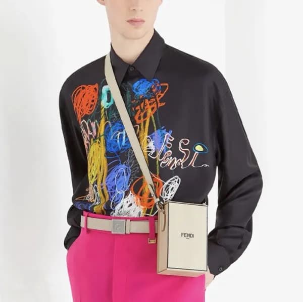펜디 남성 블랙 셔츠 - Fendi Mens Black Shirts - fec570x - 1