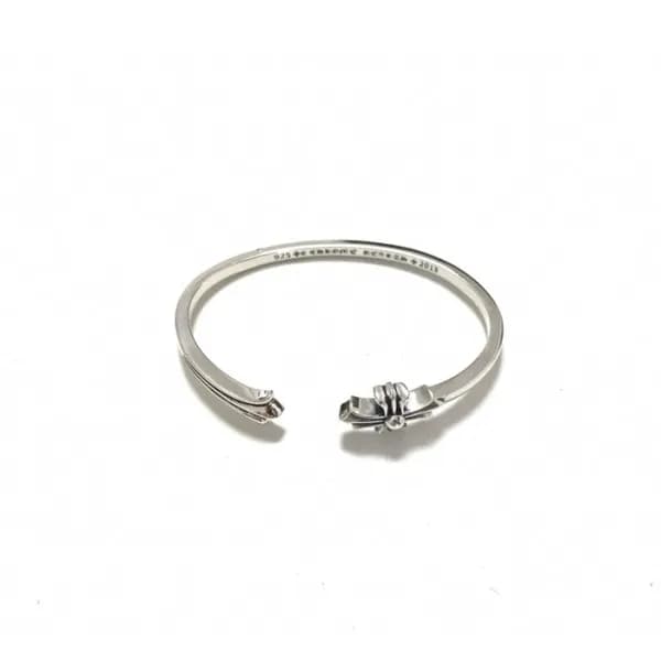 크롬하츠 남/녀 실버 팔찌 - Chrome Hearts Unisex Silver Bangl… - 1