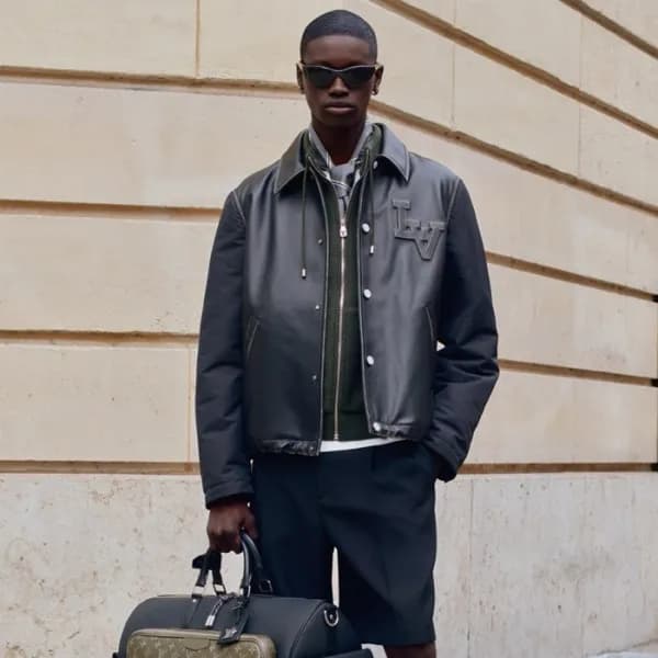 루이비통 남성 가죽 재킷 - Louis vuitton Mens Leather Jackets… - 1