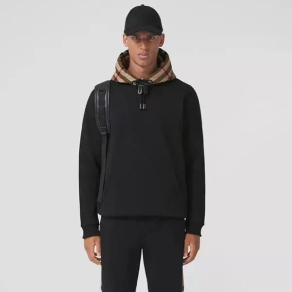 버버리 남성 베이직 후드티 - Burberry Mens Basic Hoodie - buc3… - 1