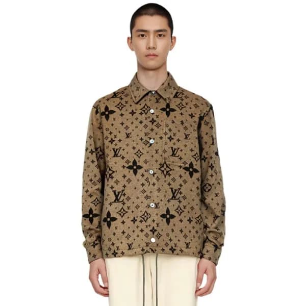 루이비통 남성 모던 셔츠 - Louis vuitton Mens Modern Shirts -… - 1