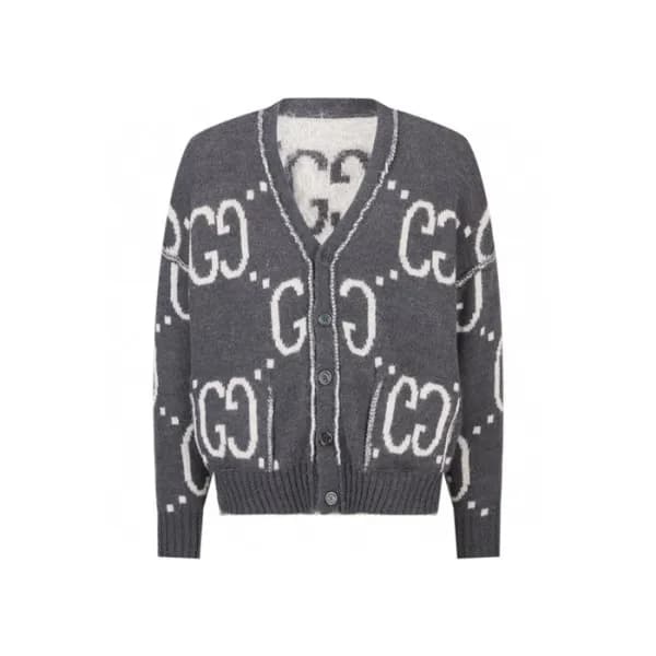 구찌 남성 브이넥 가디건 - Gucci Mens V-neck Cardigan - guc47… - 1