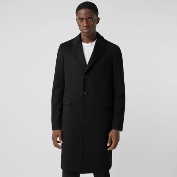 버버리 남성 블랙 코트 - Burberry Mens Black Coat - buc4760x
