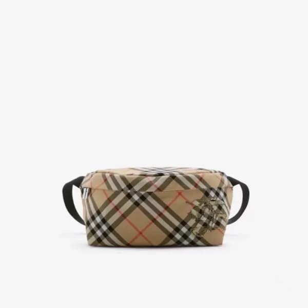 버버리 남성 빈티지 벨트백 - Burberry Mens Vintage Fanny Bag -… - 1