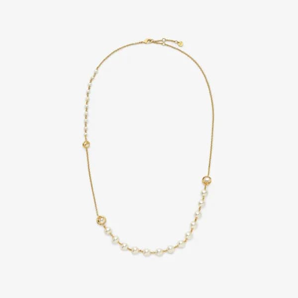 펜디 여성 골드 네크리스 - Fendi Womens Gold Necklace - acc32… - 1