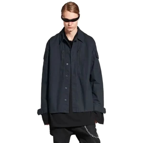 발렌시아가 남성 베이직 셔츠 - Balenciaga Mens Basic Shirts - b… - 1